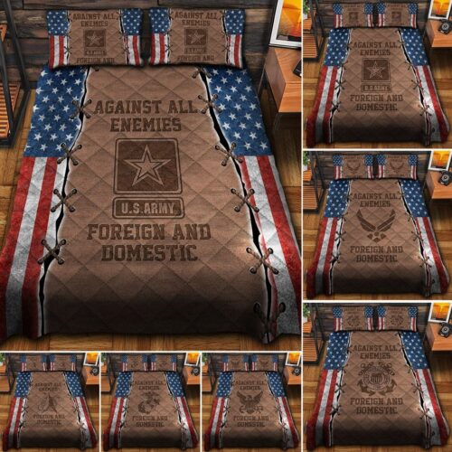 VETERAN UXVET47BD Quilt Bedding Set