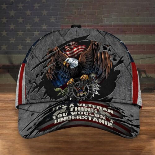 PREMIUM UNIQUE U.S VETERAN CAP UXVET75CA