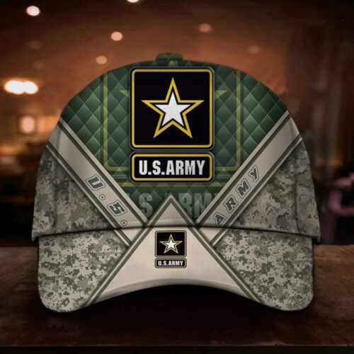 US Army Camouflage Hat American Honor Proud Military Hats Gifts For Men