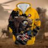 VETERAN UXVET51-AM Premium Microfleece Zip Hoodie