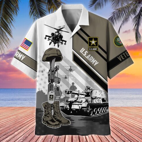 VETERAN UXVET81 Premium Hawaiian Shirt