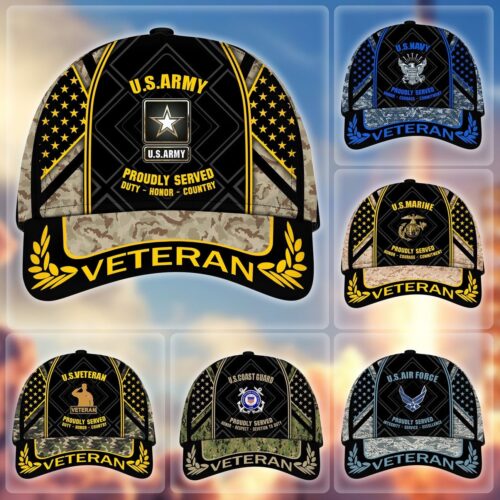 PREMIUM UNIQUE U.S VETERAN CAP UXVET76CA