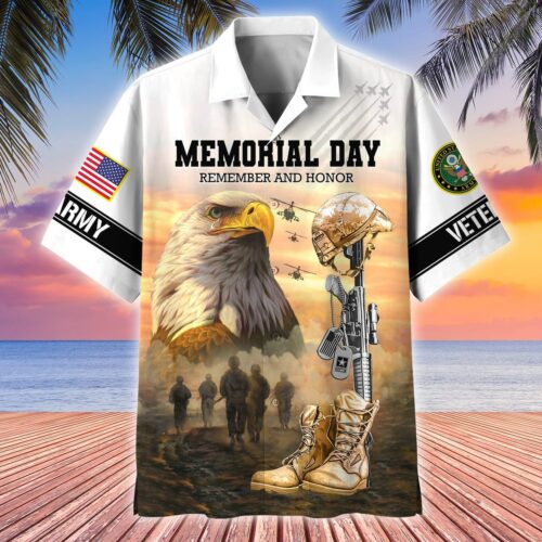 Memorial Day Premium Hawaiian Shirt