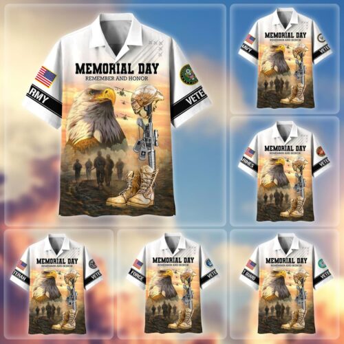 Memorial Day Premium Hawaiian Shirt