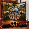 Navy Veteran Quilt Blanket HBLVTRQI01