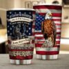 United States Marine Corps Veteran Steel Tumbler