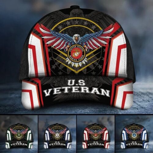 PREMIUM UNIQUE U.S VETERAN CAP - CAP-CR-01