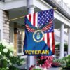 U.S VETERAN, I WALKED THE WALK - FLAG 013