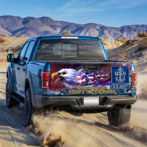 U.S Air Force Veteran Truck Tailgate Decal Sticker Wrap Car Accessories