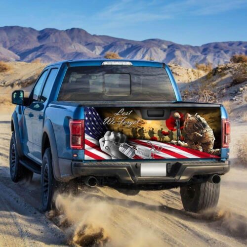 U.S Coast Guard Veteran Truck Tailgate Decal Sticker Wrap Car Accessories