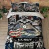 U.S. Navy Veteran Quilt Bedding Set