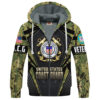 VETERAN UXVET22-AM Premium Heavy Fleece Zip Hoodie