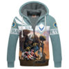 VETERAN UXVET39-NV Premium Heavy Fleece Zip Hoodie