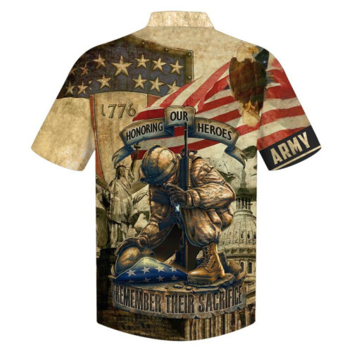 US ARMY NMH-01 Premium Hawaiian Shirt