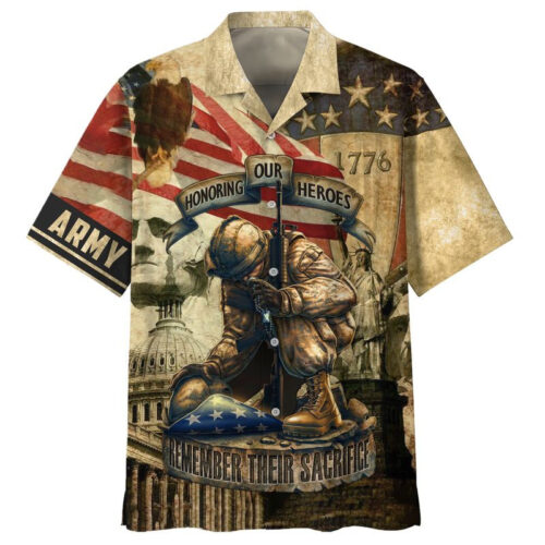 US ARMY NMH-01 Premium Hawaiian Shirt