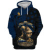 NAVY HLT-2610-NV-01 Premium Microfleece Hoodie