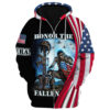 VETERAN NV-VTR-30 Premium Microfleece Zip Hoodie