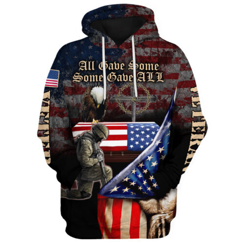 VETERAN DBA-VTR-20 Premium Microfleece Hoodie