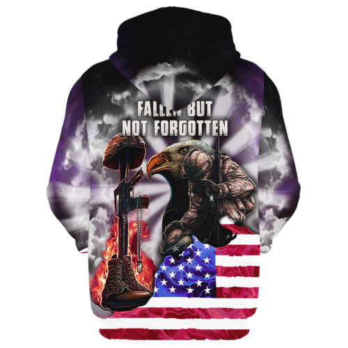 VETERAN DBA-VTR-15 Premium Microfleece Zip Hoodie