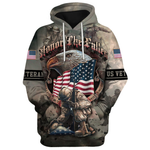 VETERAN DBA-VTR-03 Premium Microfleece Hoodie