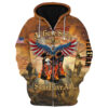 VETERAN NV-VETERAN-06 Premium Microfleece Zip Hoodie