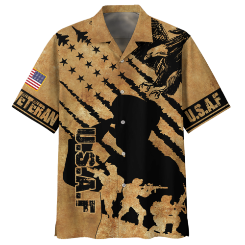 AIR FORCE HLT-1110-AF-02 Premium Hawaiian Shirt