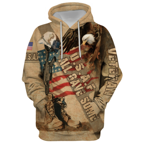 AIR FORCE HLT-1410-AF-01 Premium Microfleece Hoodie