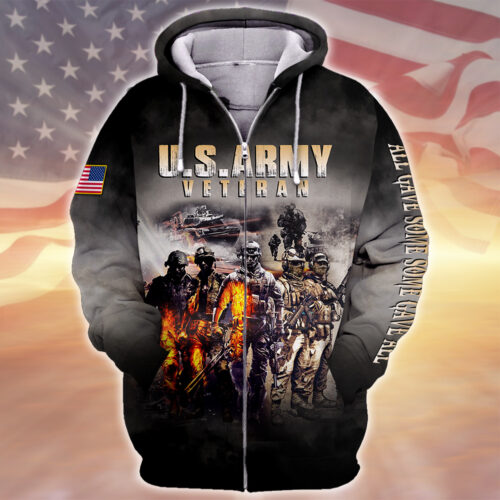 ARMY NTD-1810-AM-02 Premium Microfleece Zip Hoodie