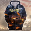 ARMY HLT-1810-AR-02 Premium Microfleece Zip Hoodie