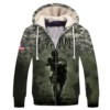 ARMY NTD-1510-AM-01 Premium Heavy Fleece Zip Hoodie