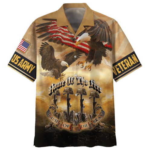 ARMY HLT-2511-AR-01 Premium Hawaiian Shirt