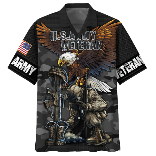 VETERAN NV-VTR74 Premium Hawaiian Shirt