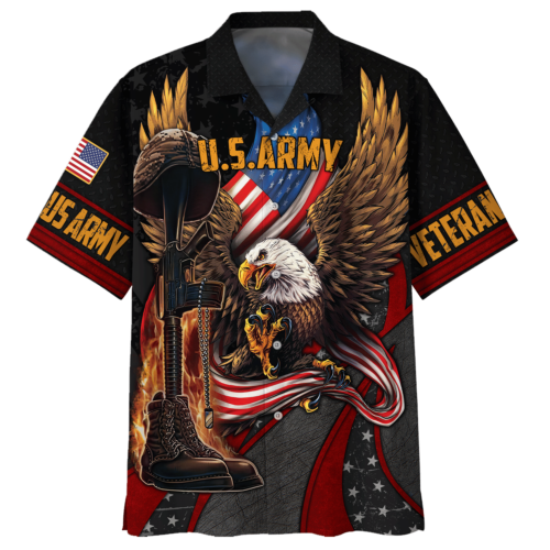 VETERAN NV-VTR56 Premium Hawaiian Shirt