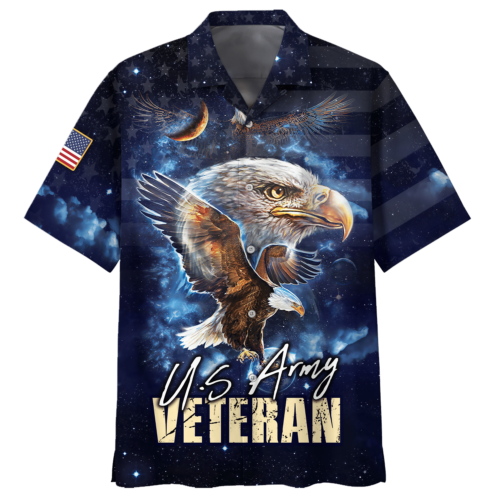 VETERAN HBLVTR40 Premium Hawaiian Shirt