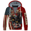 VETERAN NV-VTR-47 Premium Heavy Fleece Zip Hoodie