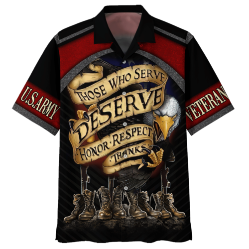 VETERAN UXVET58 Premium Hawaiian Shirt