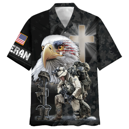 VETERAN NV-VETERAN-02 Premium Hawaiian Shirt