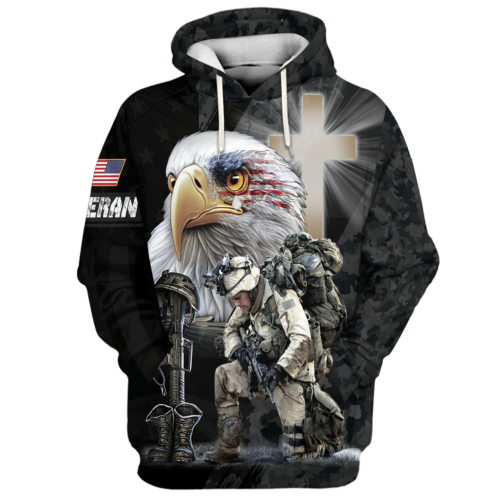 VETERAN NV-VETERAN-02 Premium Microfleece Hoodie