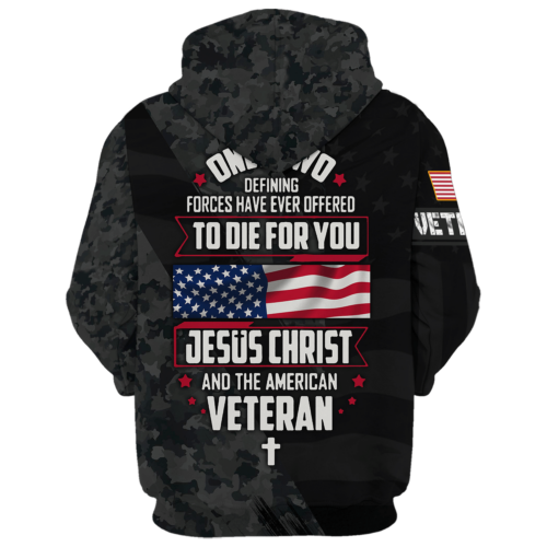 VETERAN NV-VETERAN-02 Premium Microfleece Hoodie