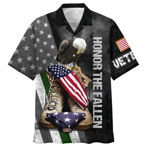 VETERAN NV-VETERAN-03 Premium Hawaiian Shirt