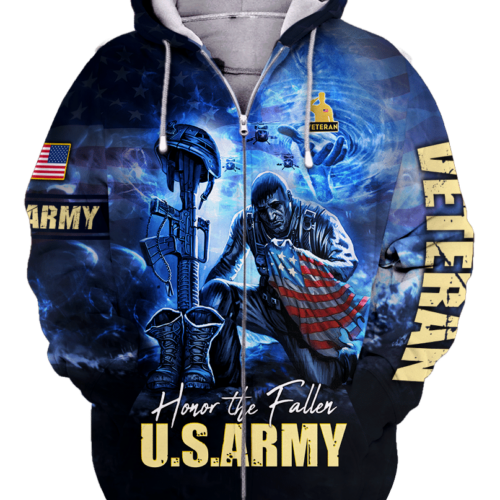 ARMY NTD-1110-AM-03 Premium Microfleece Zip Hoodie