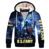 ARMY NTD-1210-AM-01 Premium Heavy Fleece Zip Hoodie