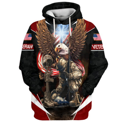 VETERAN NV-VETERAN-10 Premium Microfleece Hoodie