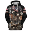 VETERAN DBA-VTR-09 Premium Microfleece Hoodie