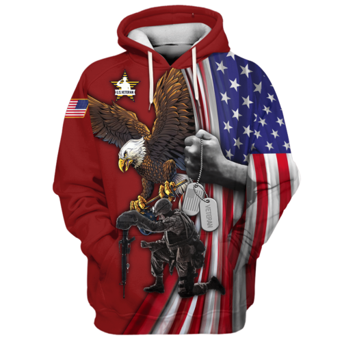 VETERAN NV-VETERAN-13 Premium Microfleece Hoodie