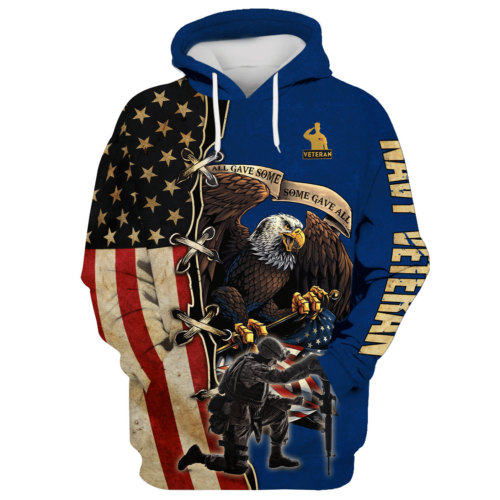 NAVY NTD-2010-NA-02 Premium Microfleece Hoodie