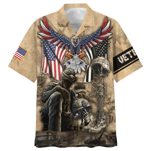 VETERAN NV-VETERAN-16 Premium Hawaiian Shirt