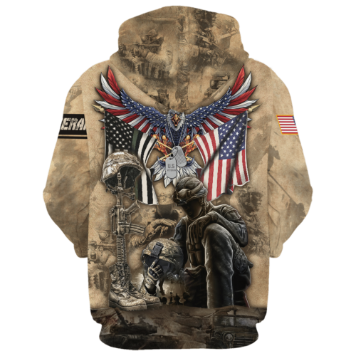 VETERAN NV-VETERAN-16 Premium Microfleece Hoodie