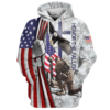 VETERAN NV-VETERAN-14 Premium Microfleece Hoodie