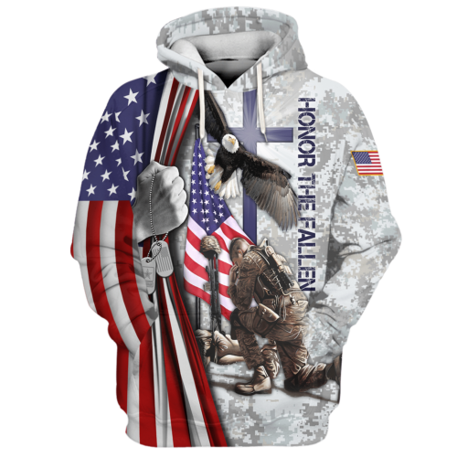 VETERAN NV-VETERAN-18 Premium Microfleece Hoodie